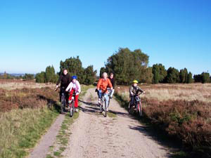 Radtour im Naturschutzpark Lneburger Heide